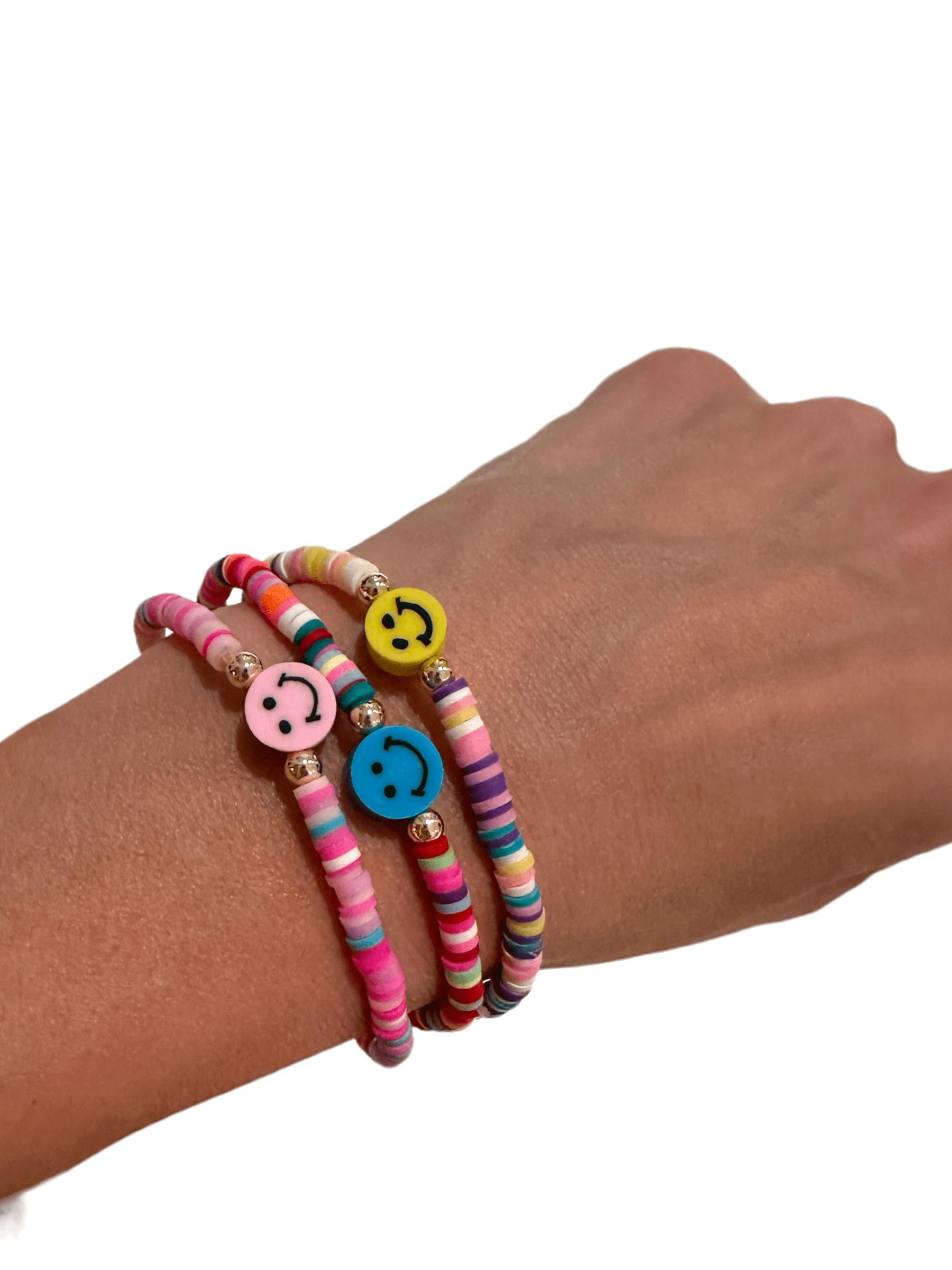 Smiley Rainbow Bracelets