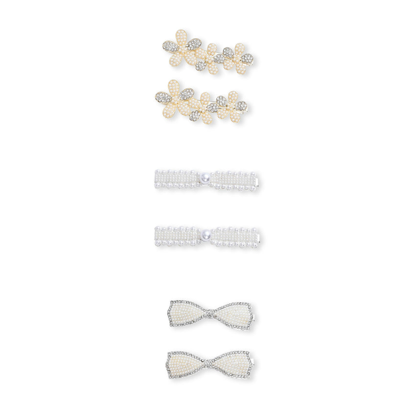 Crystal Elegance Hair Pin Trio