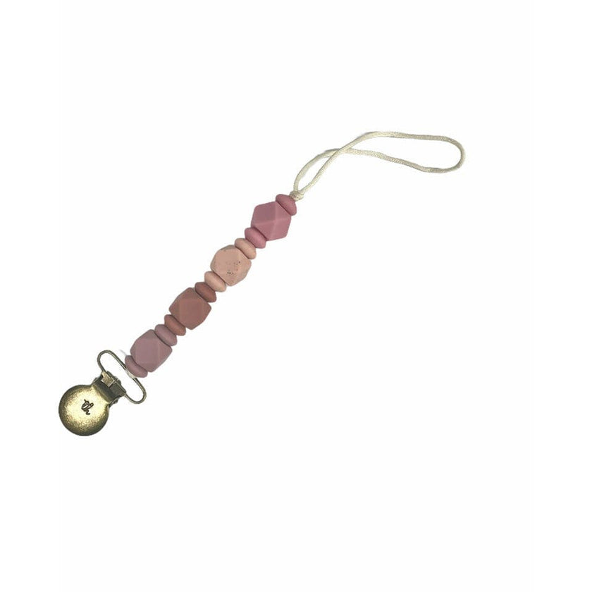 Petite Jewel Pacifier & Toy Clip