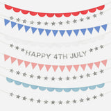 4th July Stars & Stripes Garland Set