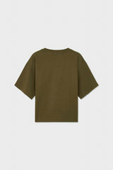 Relaxed Organic Cotton Trumpet Sleeve T-Shirt