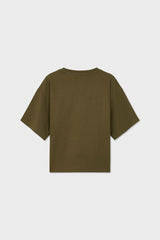 Relaxed Organic Cotton Trumpet Sleeve T-Shirt