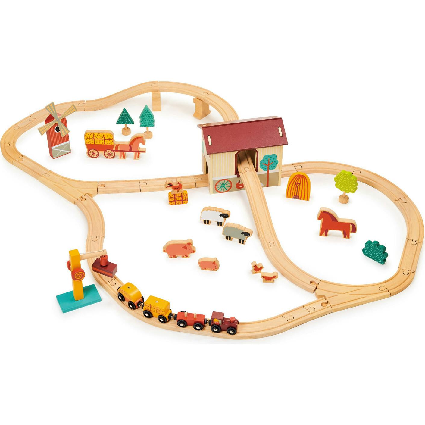 Farmyard Train Set
