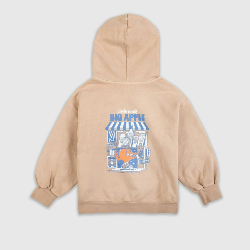 Little Locals Natural Dye Pullover in Latte