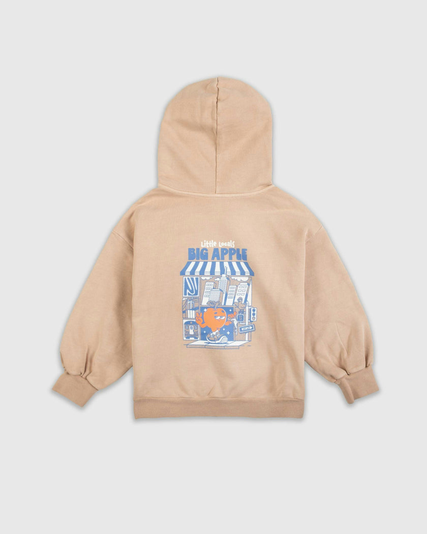 Little Locals Natural Dye Pullover in Latte