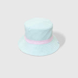 Reversible Bucket Hat – Strawberries + Daisies