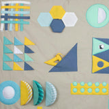 Neo Eometric Shapes Play Mat