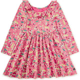 Ruffle Collar Ballet Dress, Pink