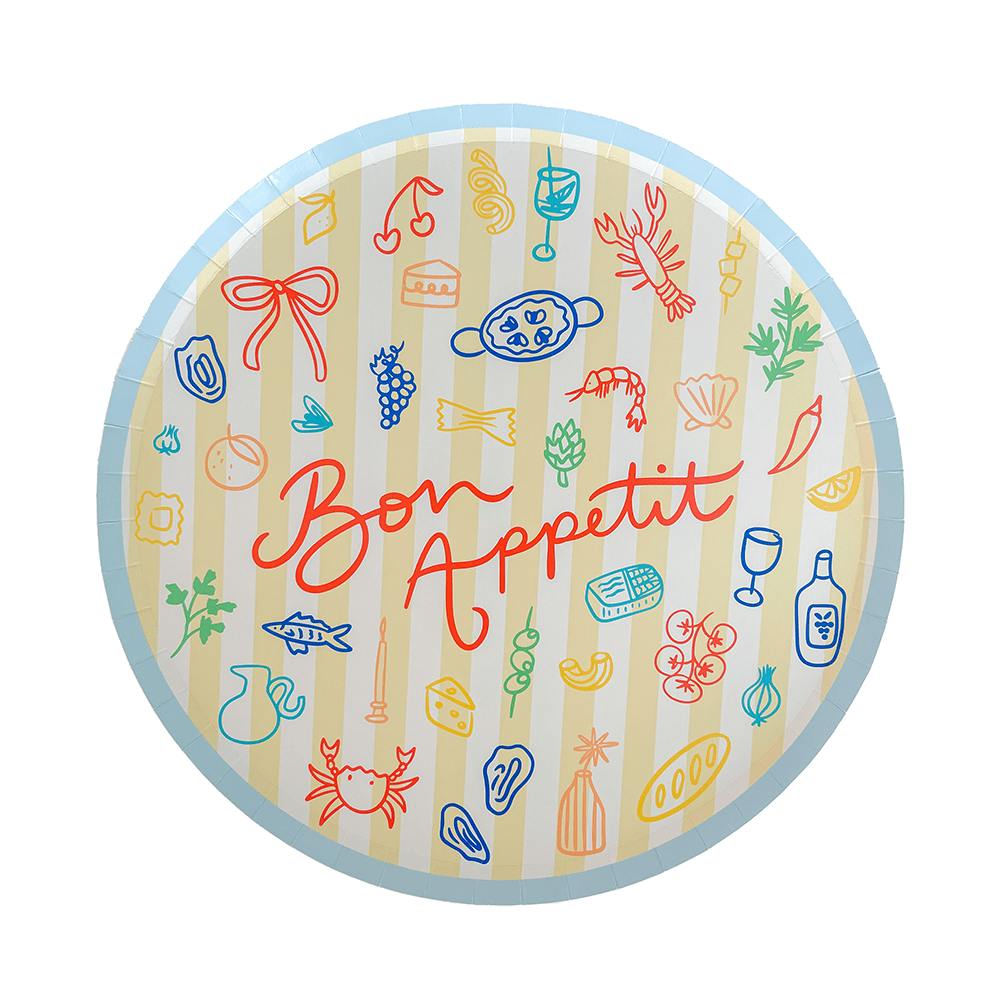 Le Dinner Bon Appetit Dinner Plates