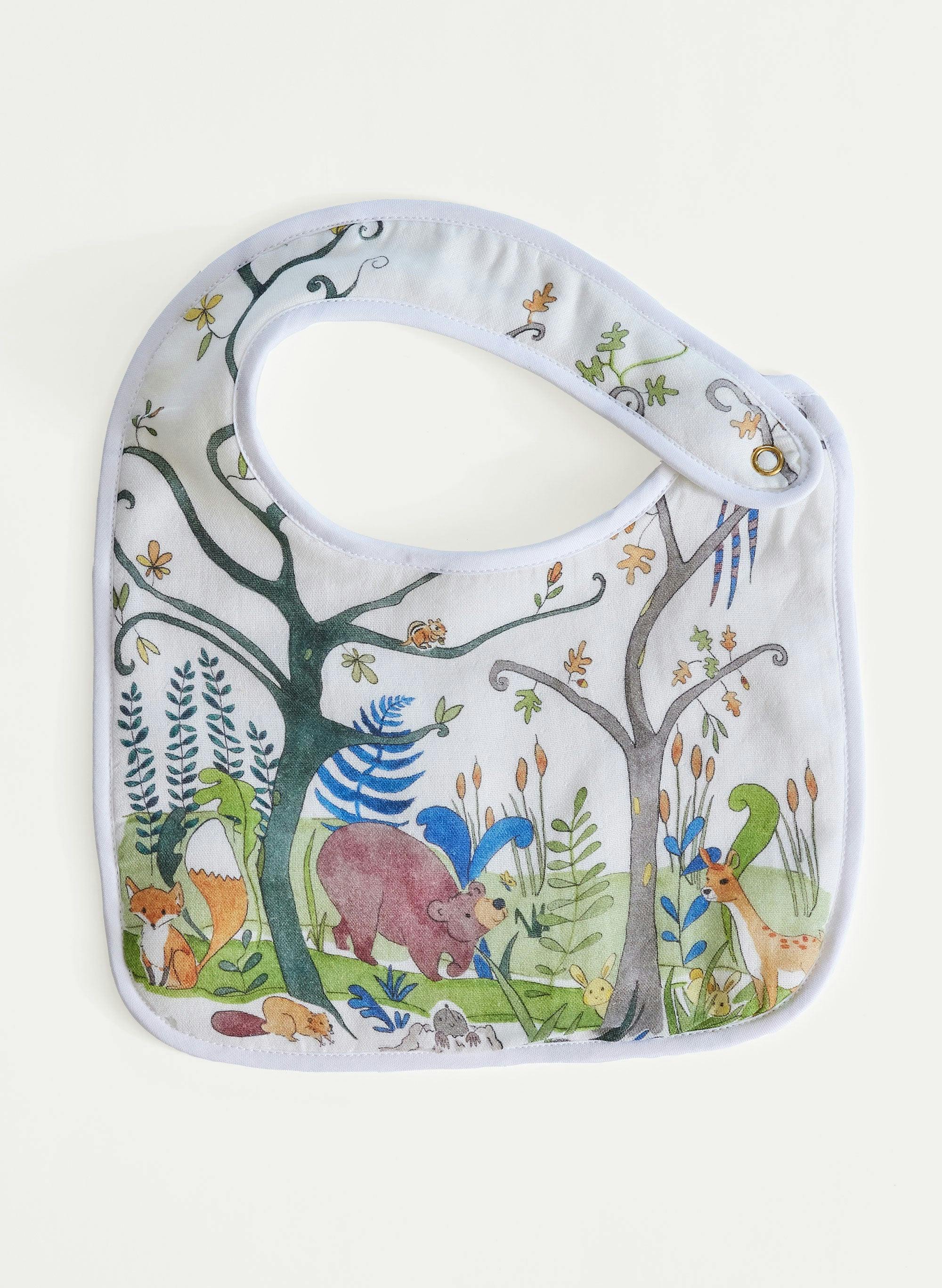 Baby Classic Bib - Alsatian Forest