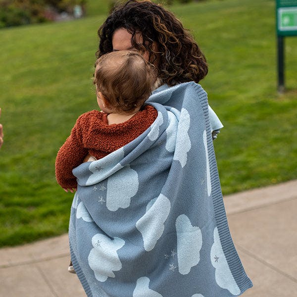 Dreamy Clouds Baby Blanket Set
