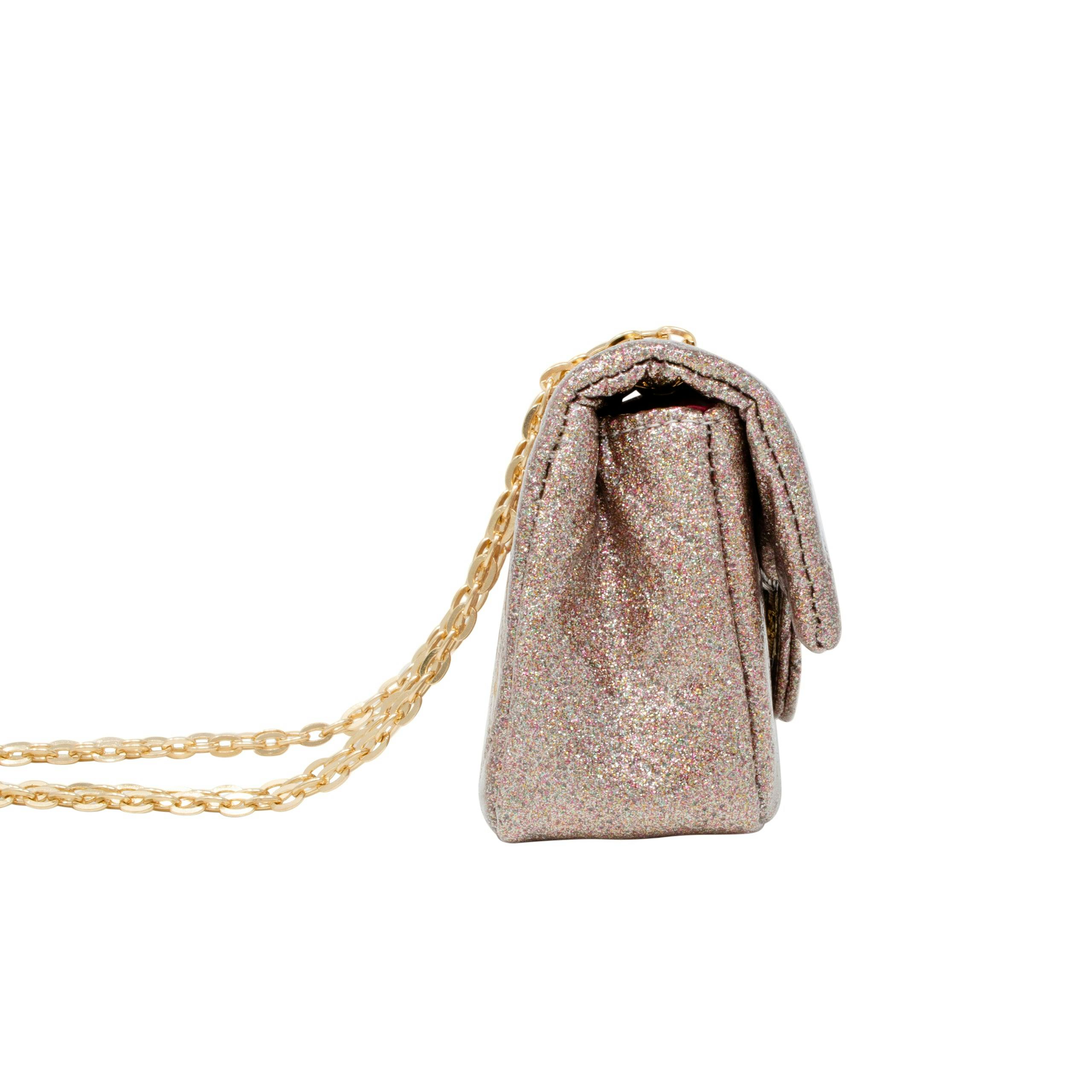 Classic Quilted Sparkle Mini Handbag