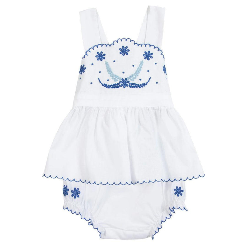 TARTINE ET CHOCOLAT Santorini Embroidered Baby Set