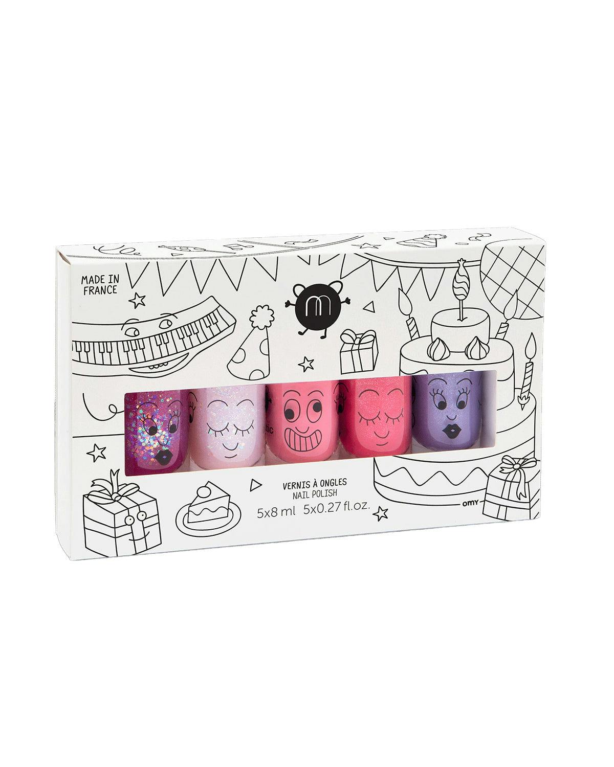 5pc Nail Polish Party Set