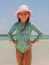 UPF 50+ Charlie L/S Rash Guard Swimsuit