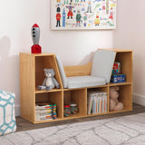 Bookcase with Reading Nook