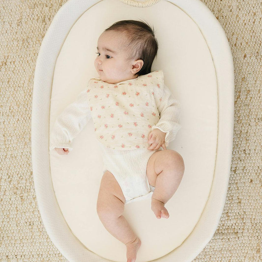 Signature Cotton Print Bib