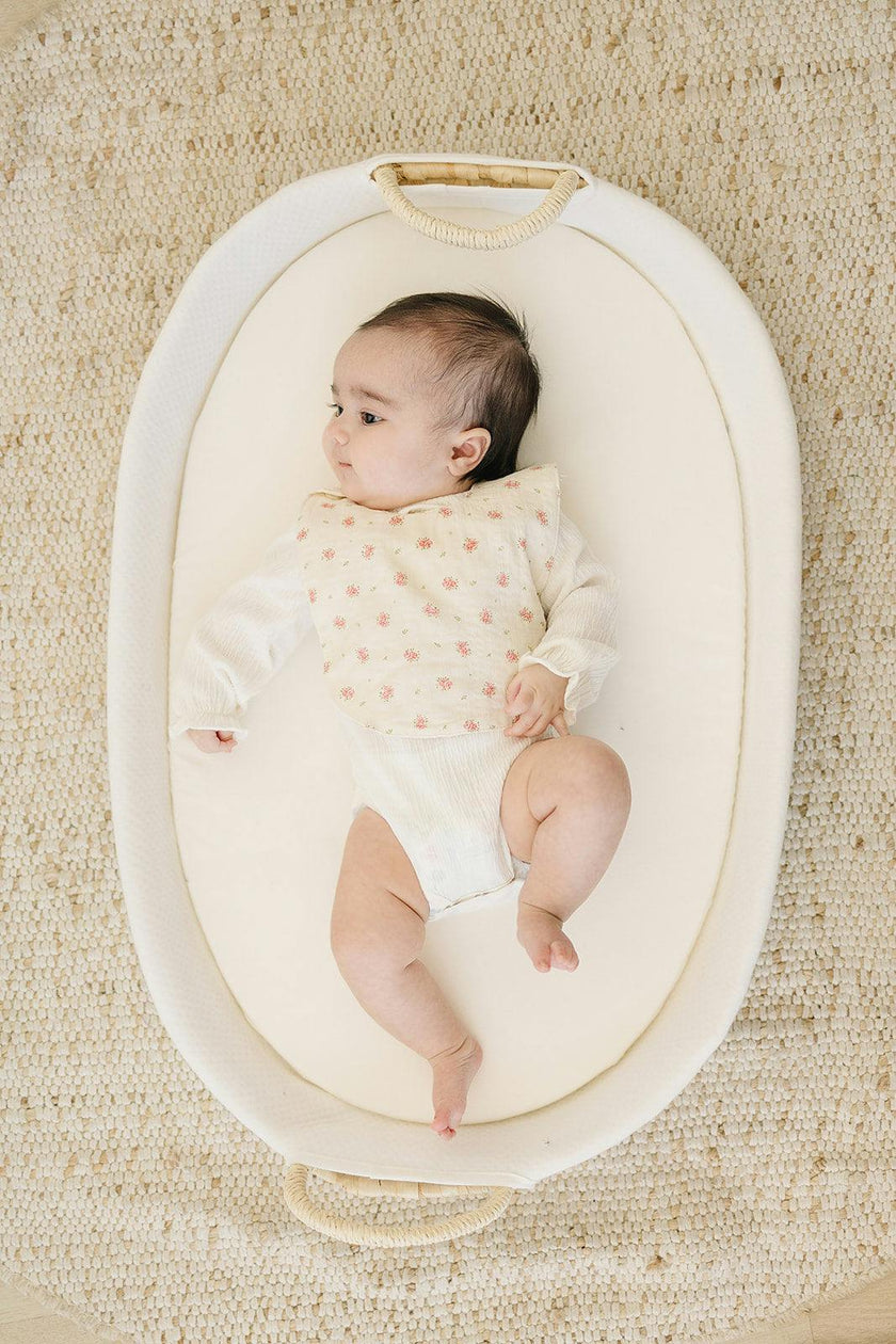 Signature Cotton Print Bib