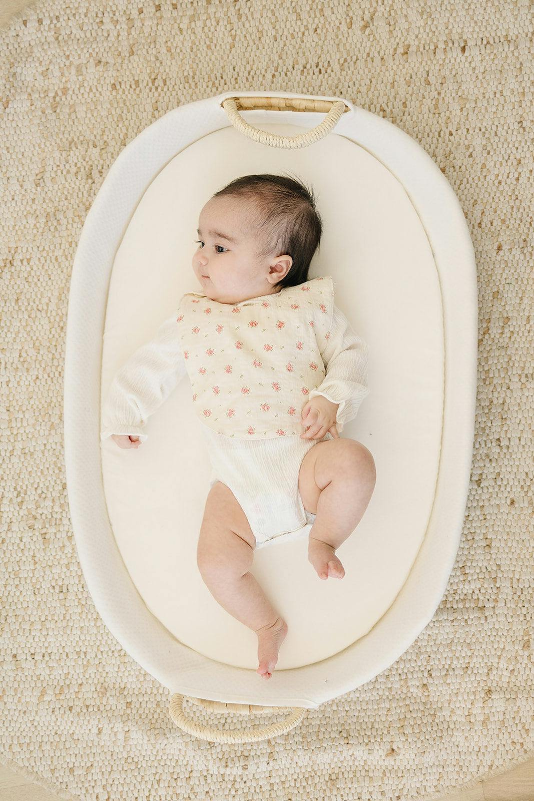 Signature Cotton Print Bib