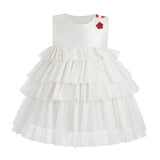 Cream Malia Tulle Dress