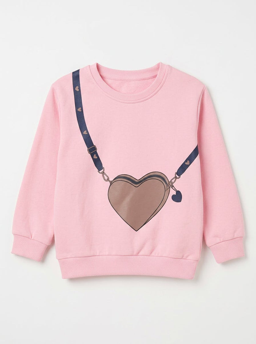 Printed Crew Top
