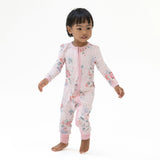 Painterly Rose Bouquets - Convertible Romper