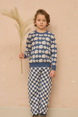 Flock of Sheep Jumper | Bluestone Blue