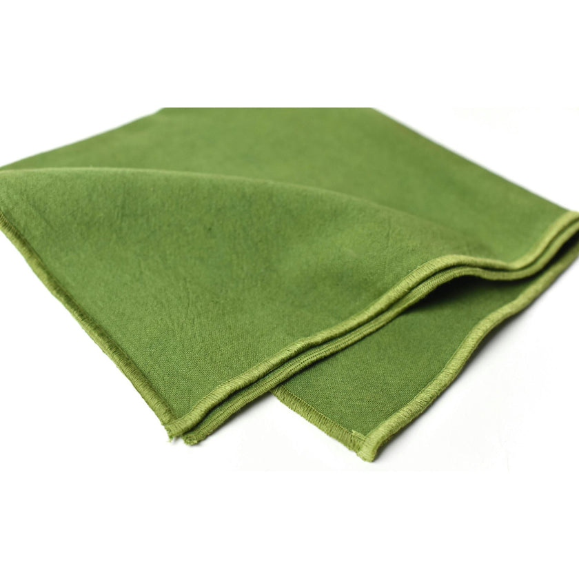 Color Block Olive Napkin