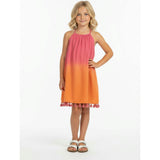Mini Chantal Girls Dress Ombre, Pink