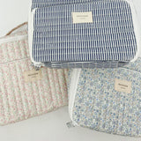 slate floral coated lunchbox