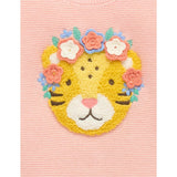 Embroidered Frida Jumper Guava Melange