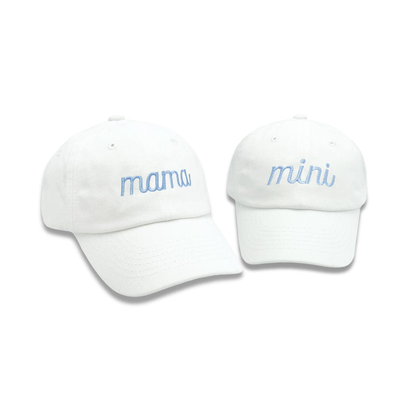 Mama & Mini Baseball Hat Set - Baby & Adult, Youth & Adult
