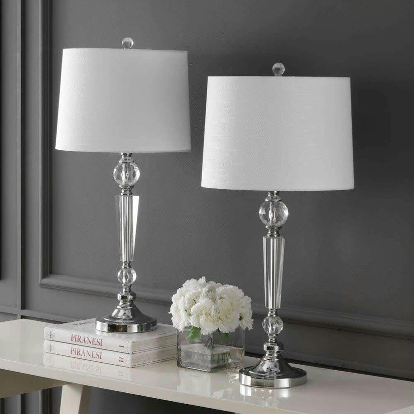 Emma 29.5" Crystal LED Table Lamp