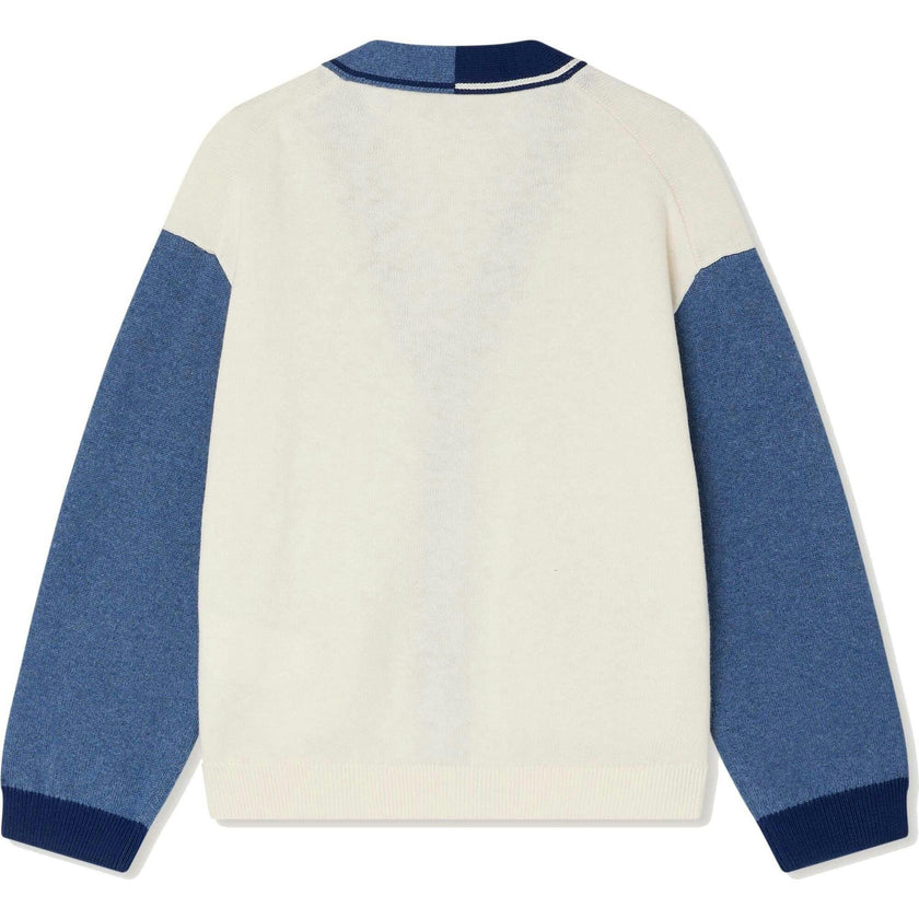 BONPOINT Loris Cardigan - Ra Blanc Lait