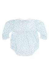 Blue Cheetah Print LS Bubble