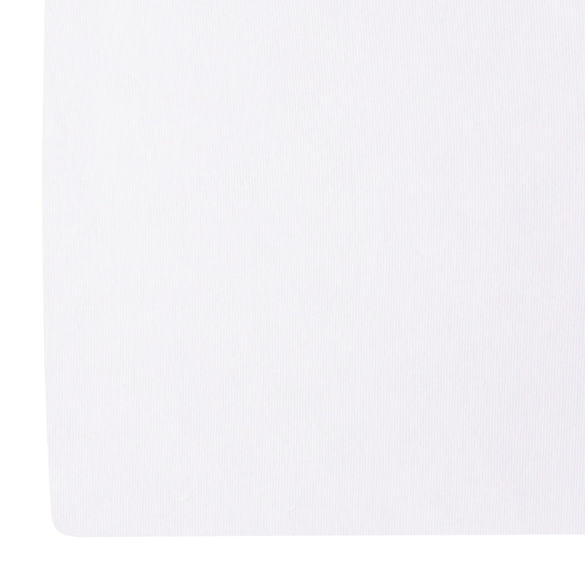 Pima Crib Sheet - Light Pink Signature Stripe