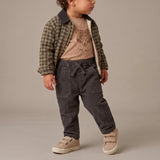 Organic Corduroy Pants - Charcoal