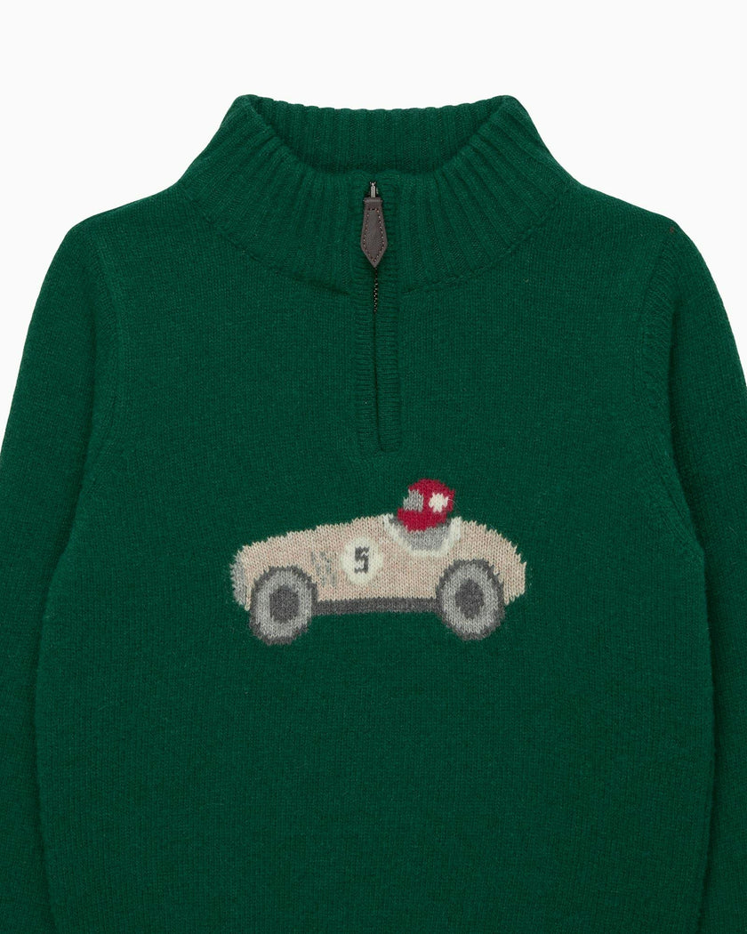 Henry Car Half Zip Sweater