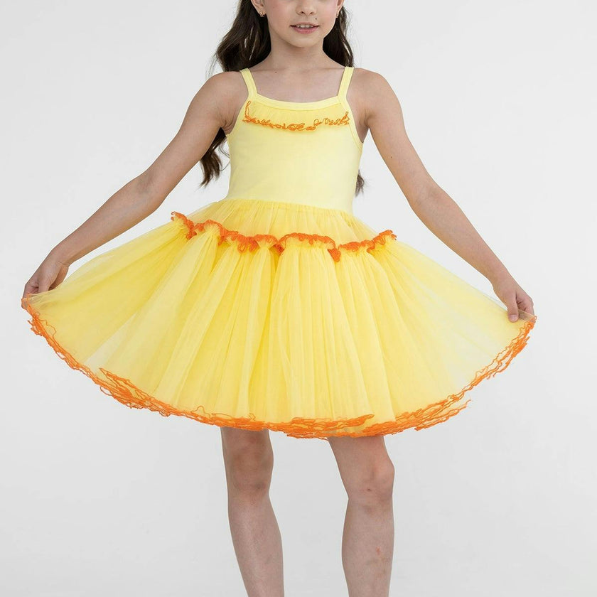 Dolly Yellow Tutu Dress