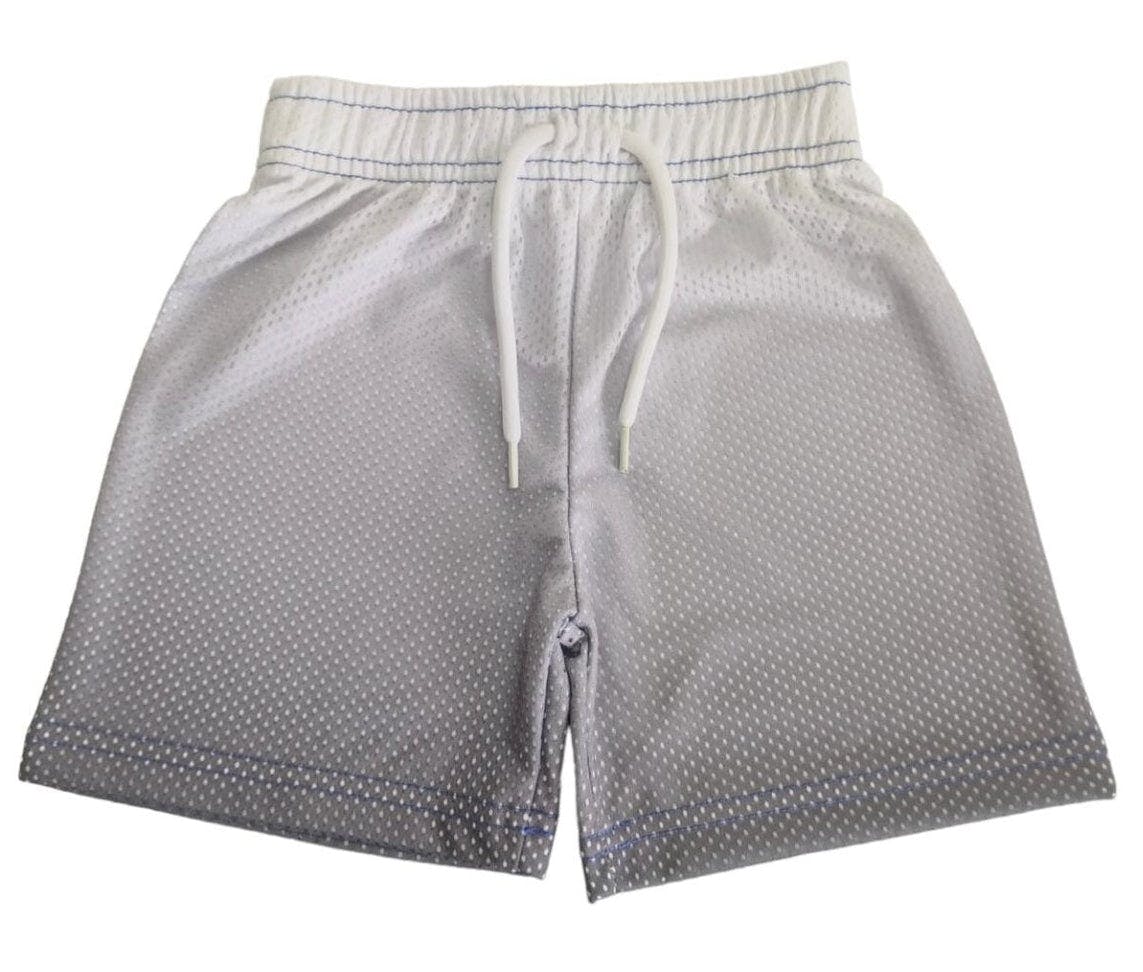 Kids Mesh Shorts - White/Coal Gradient