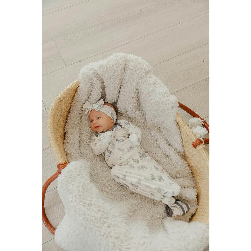 Cody Newborn Knotted Gown