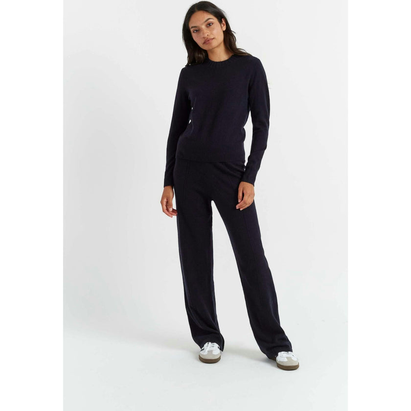 Wool & Cashmere Cropped Sporty Sweater
