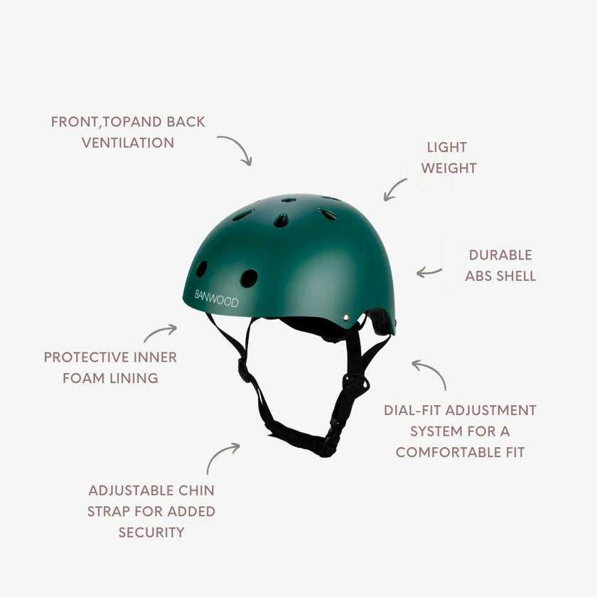 BANWOOD CLASSIC HELMET - MATTE GREEN
