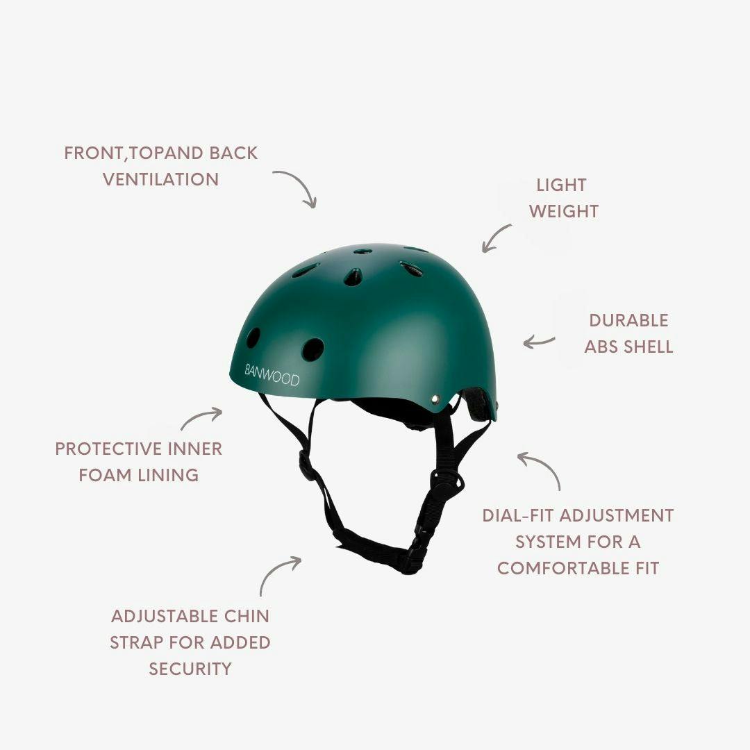 BANWOOD CLASSIC HELMET - MATTE GREEN