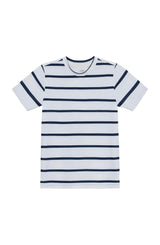 navy and white stripe practice shirt