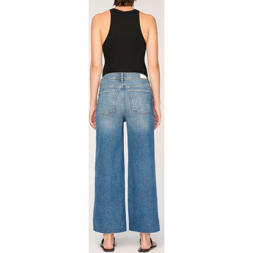 Hepburn Maternity Wide Leg Vintage Jeans | East Lake