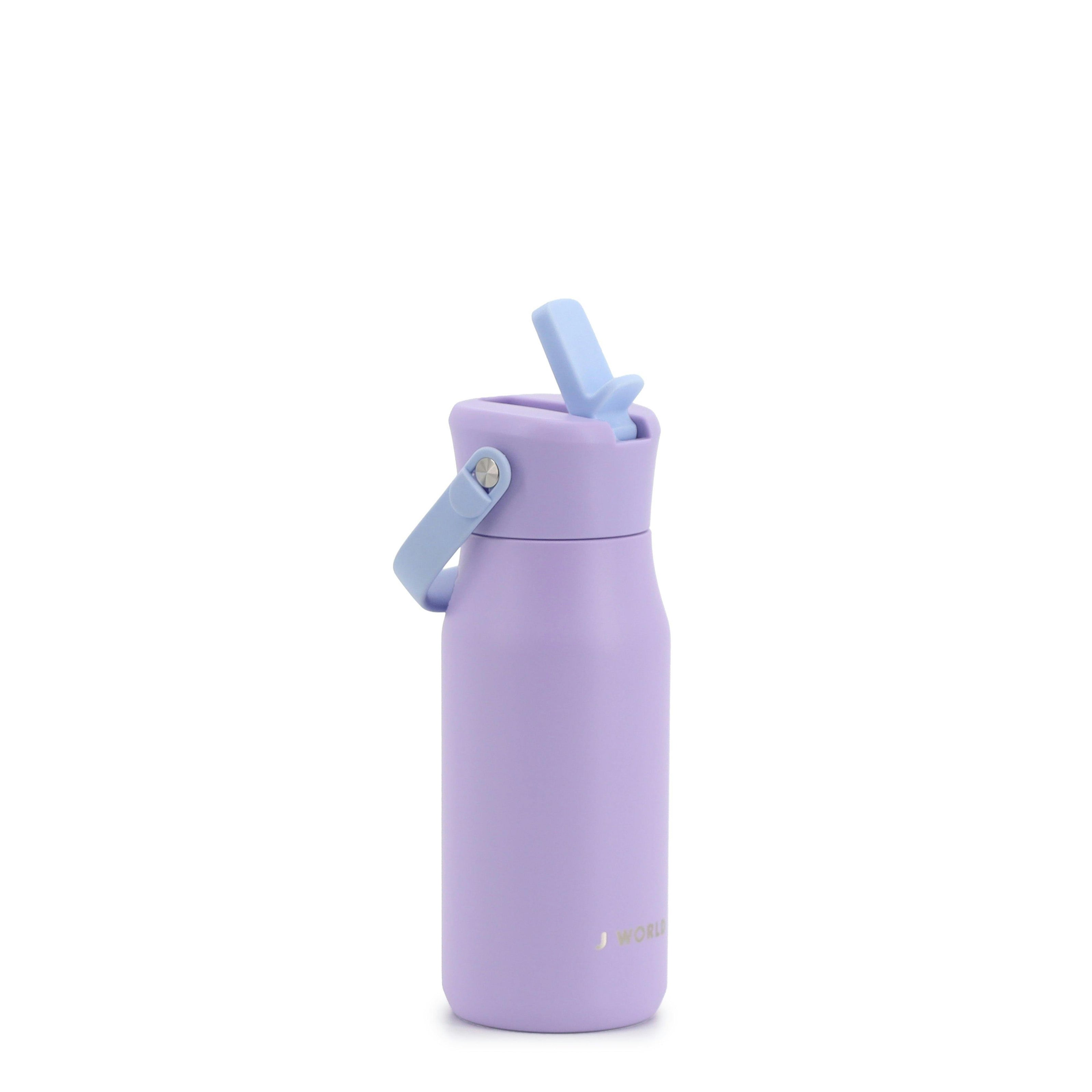 Junior Backpack with Lunch Box and 14oz Water Bottle For School in Purple