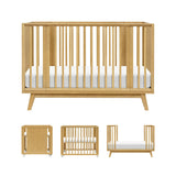 Babyletto Palma 8-in-1 Convertible All-Stages® Crib with Bassinet & Toddler Bed Kits