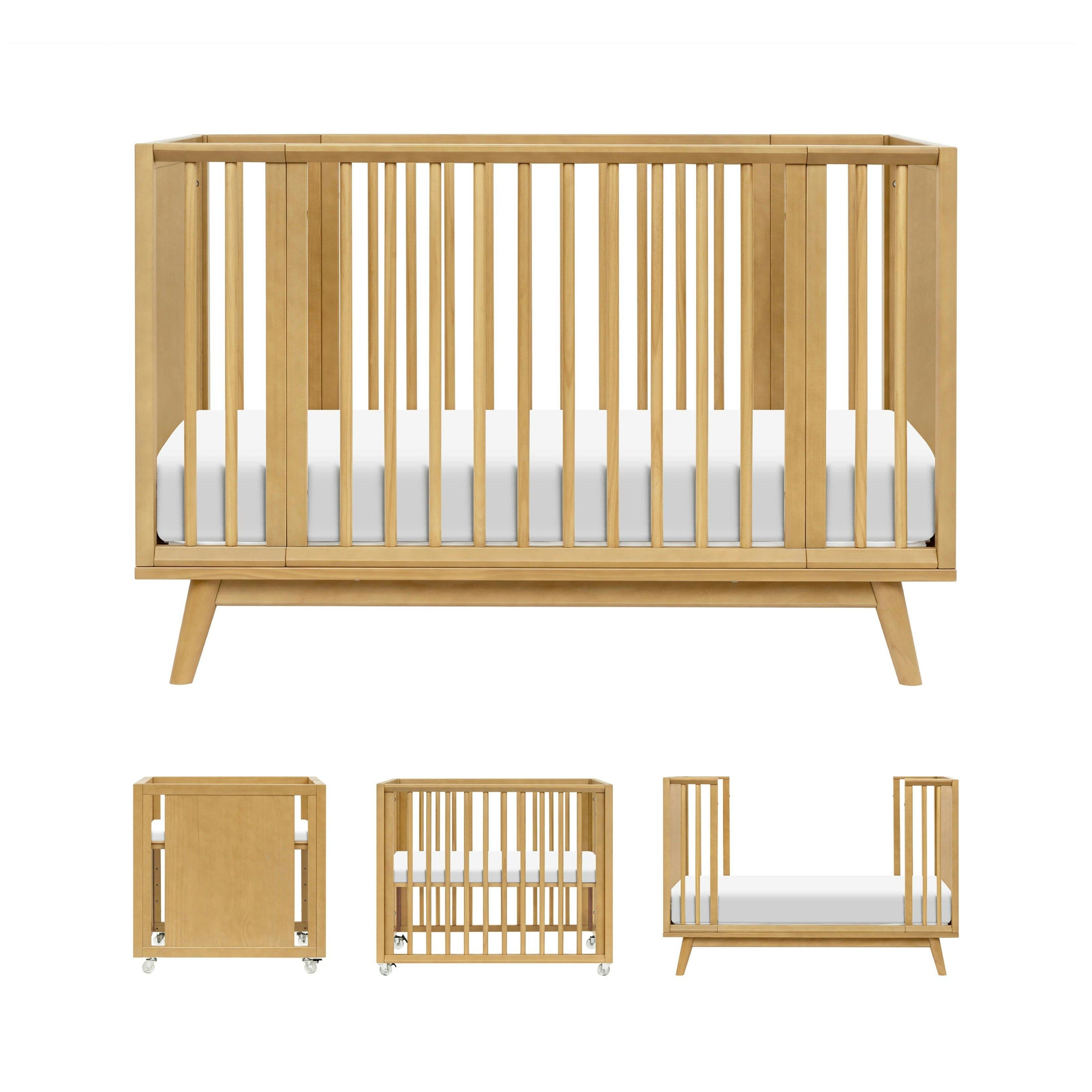 Babyletto Palma 8-in-1 Convertible All-Stages® Crib with Bassinet & Toddler Bed Kits
