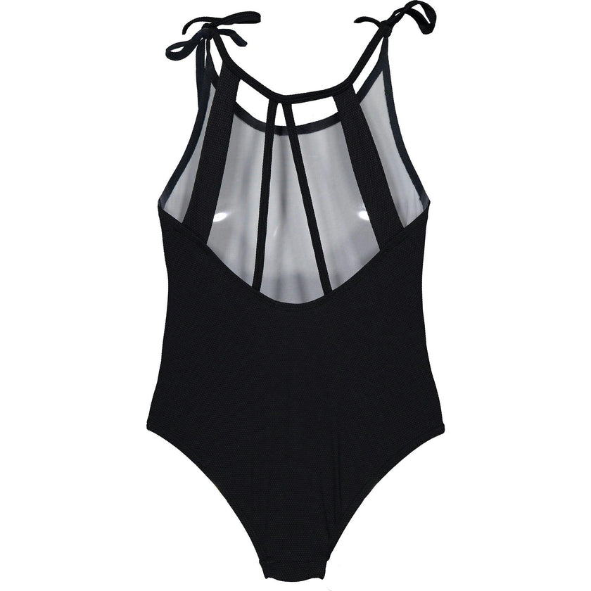 Textured Adjustable Strap Swimsuit, Multi